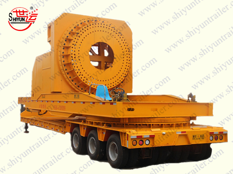 360° Rotatable Wind Blade Transport Semitrailer