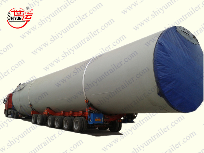 Wind Turbine Tower Transport Semitrailer