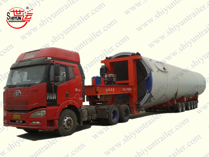 Wind Turbine Tower Transport Semitrailer