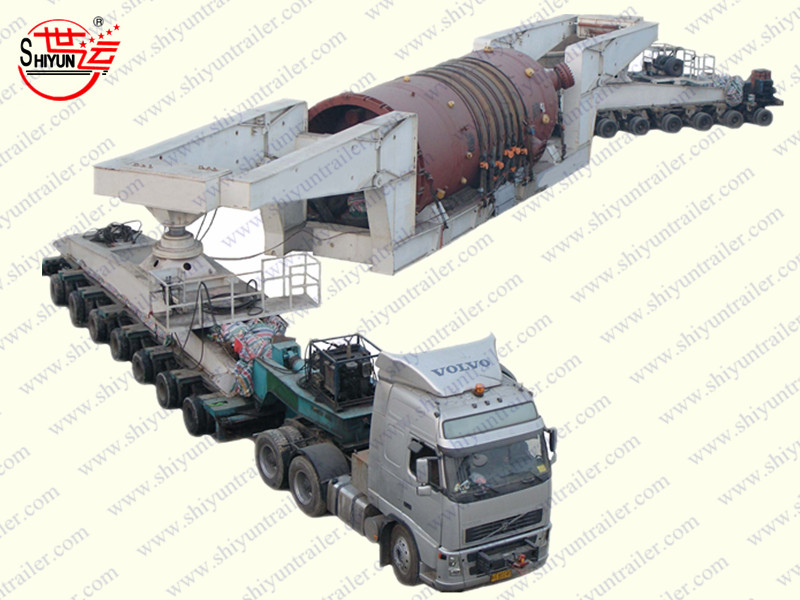 Low Bed Semitrailer With Concave Beam